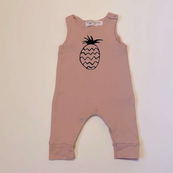 minoti baby Other - Pineapple baby girl romper